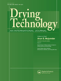 Cover image for Drying Technology, Volume 39, Issue 11, 2021