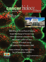 Cover image for Cancer Biology & Therapy, Volume 7, Issue 10, 2008