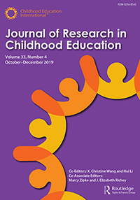 Cover image for Journal of Research in Childhood Education, Volume 33, Issue 4, 2019