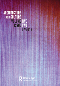 Cover image for Architecture and Culture, Volume 5, Issue 2, 2017