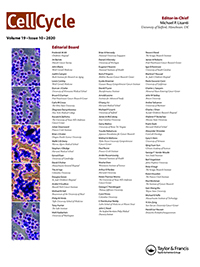 Cover image for Cell Cycle, Volume 19, Issue 10, 2020