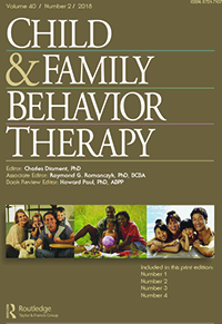 Cover image for Child & Family Behavior Therapy, Volume 40, Issue 2, 2018