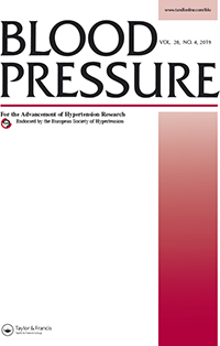 Cover image for Blood Pressure, Volume 28, Issue 4, 2019