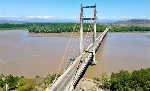 Friendship Bridge in Costa Rica