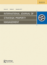 Cover image for International Journal of Strategic Property Management, Volume 21, Issue 4, 2017