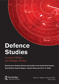 Cover image for Defence Studies, Volume 21, Issue 4, 2021