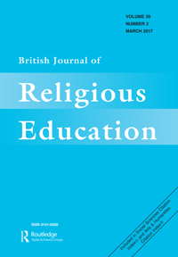 Cover image for British Journal of Religious Education, Volume 39, Issue 2, 2017