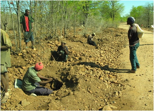Figure 8. Displaced artisanal miners. Source: Centre for Natural Resource Governance.