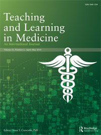 Cover image for Teaching and Learning in Medicine, Volume 31, Issue 2, 2019