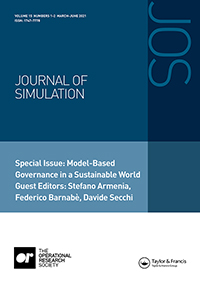 Cover image for Journal of Simulation, Volume 15, Issue 1-2, 2021