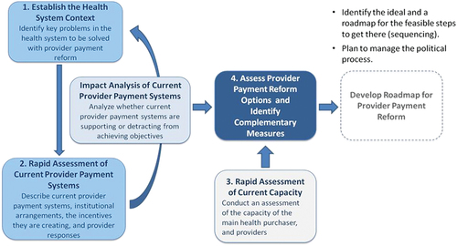Figure 1. Provider payment diagnostic and assessment framework.Citation29