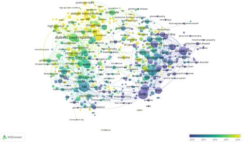 Figure 11. Emporal changes in keyword clustering.