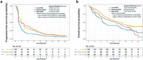 Figure 3. Overall survival (OS) and progression-free survival (PFS) in validation set