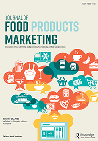 Cover image for Journal of Food Products Marketing, Volume 29, Issue 6, 2023