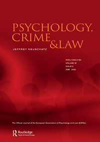 Cover image for Psychology, Crime & Law, Volume 27, Issue 5, 2021