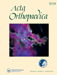 Cover image for Acta Orthopaedica, Volume 90, Issue 5, 2019
