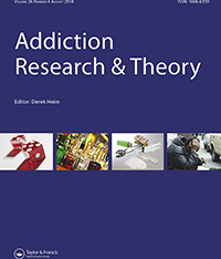 Cover image for Addiction Research & Theory, Volume 26, Issue 4, 2018