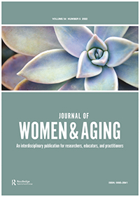 Cover image for Journal of Women & Aging, Volume 34, Issue 5, 2022