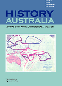 Cover image for History Australia, Volume 15, Issue 3, 2018