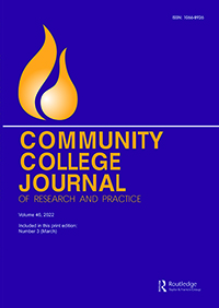 Cover image for Community College Journal of Research and Practice, Volume 46, Issue 3, 2022