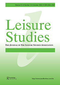 Cover image for Leisure Studies, Volume 41, Issue 5, 2022