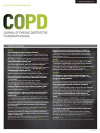 Cover image for COPD: Journal of Chronic Obstructive Pulmonary Disease, Volume 16, Issue 2, 2019