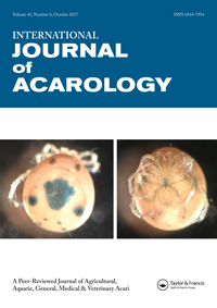 Cover image for International Journal of Acarology, Volume 43, Issue 6, 2017