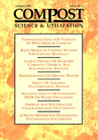 Cover image for Compost Science & Utilization, Volume 6, Issue 3, 1998
