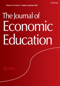 Cover image for The Journal of Economic Education, Volume 54, Issue 4, 2023