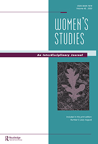 Cover image for Women's Studies, Volume 49, Issue 5, 2020