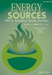 Cover image for Energy Sources, Part B: Economics, Planning, and Policy, Volume 15, Issue 1, 2020