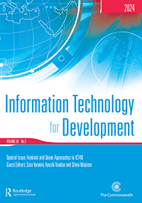 Cover image for Information Technology for Development