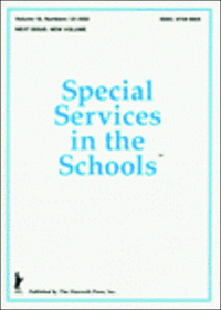 Cover image for Journal of Applied School Psychology, Volume 15, Issue 1-2, 1999