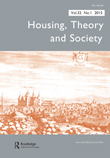 Cover image for Housing, Theory and Society, Volume 32, Issue 1, 2015