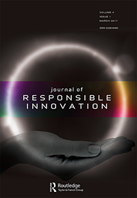 Cover image for Journal of Responsible Innovation, Volume 4, Issue 1, 2017