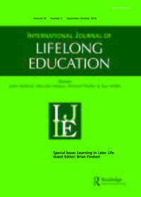 Cover image for International Journal of Lifelong Education, Volume 35, Issue 5, 2016
