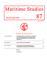 Cover image for Australian Journal of Maritime & Ocean Affairs, Volume 1996, Issue 87, 1996