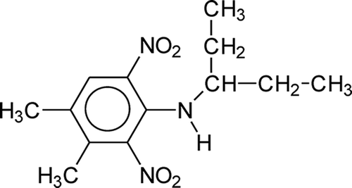Figure 1. Structure of pendimethalin.