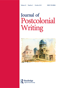 Cover image for Journal of Postcolonial Writing, Volume 55, Issue 5, 2019