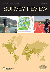 Cover image for Survey Review, Volume 53, Issue 377, 2021