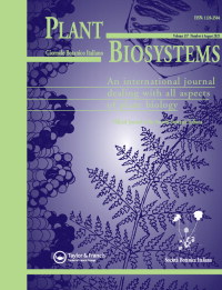 Cover image for Plant Biosystems - An International Journal Dealing with all Aspects of Plant Biology, Volume 157, Issue 4, 2023