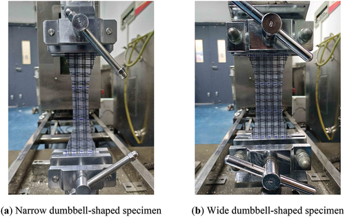 Figure 10. The dumbbell-shaped clamping test device.