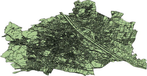 Figure 13. Wien ground truth data-set from open government Wien.