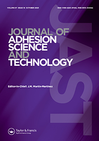 Cover image for Journal of Adhesion Science and Technology, Volume 37, Issue 19, 2023