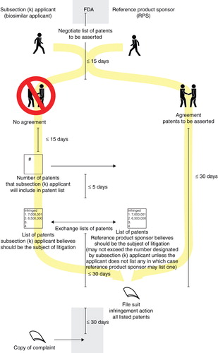 Figure 2. Schematic illustrating the “Negotiation Phase” between biosimilar applicant and reference product sponsor.