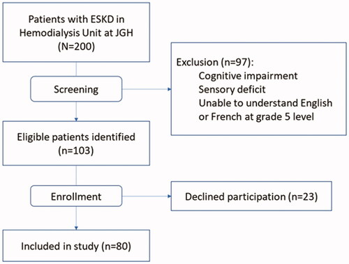 Figure 1. Flow diagram of participant selection (July 2015 to Aug 2016).