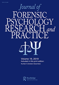 Cover image for Journal of Forensic Psychology Research and Practice, Volume 19, Issue 5, 2019