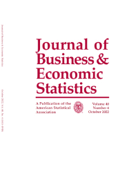 Cover image for Journal of Business & Economic Statistics, Volume 40, Issue 4, 2022