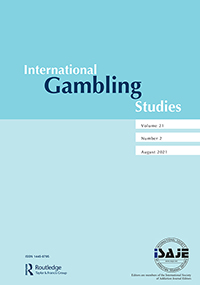 Cover image for International Gambling Studies, Volume 21, Issue 2, 2021
