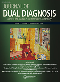 Cover image for Journal of Dual Diagnosis, Volume 19, Issue 1, 2023